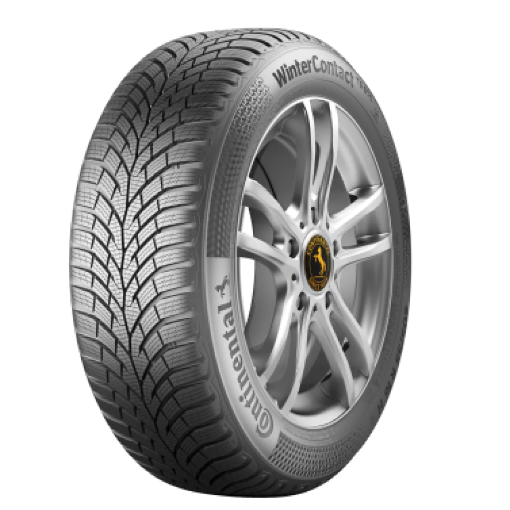 Winter tire with intricate tread design
