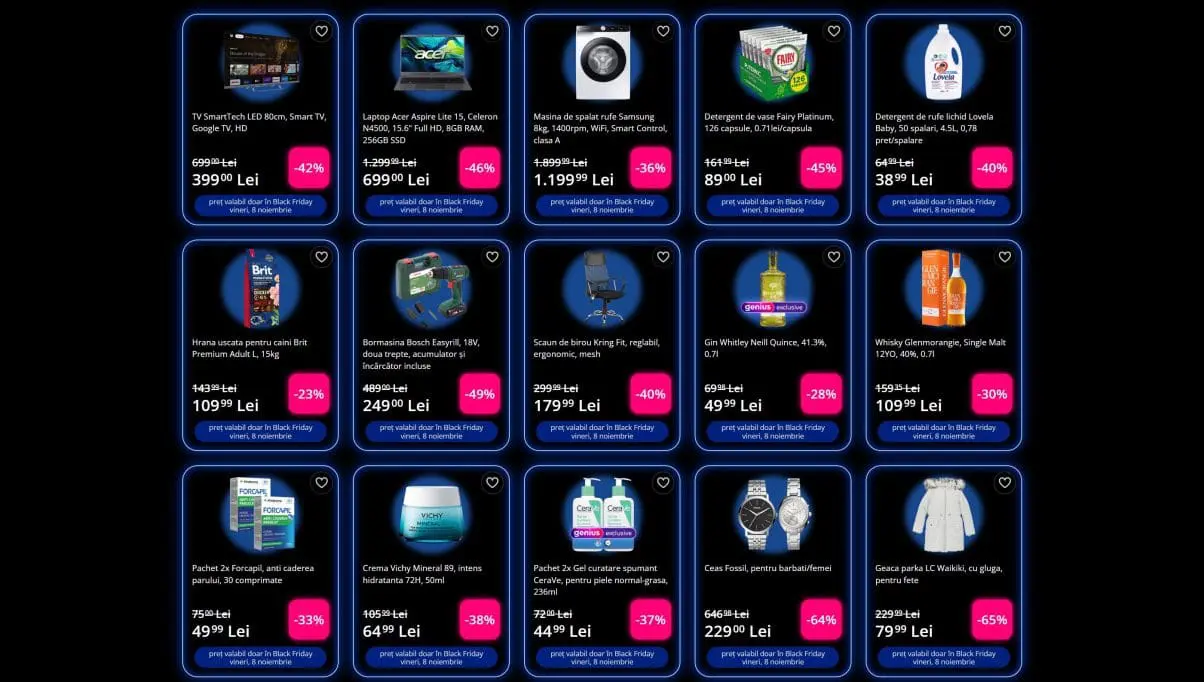 oferte emag black friday 5 noiembrie