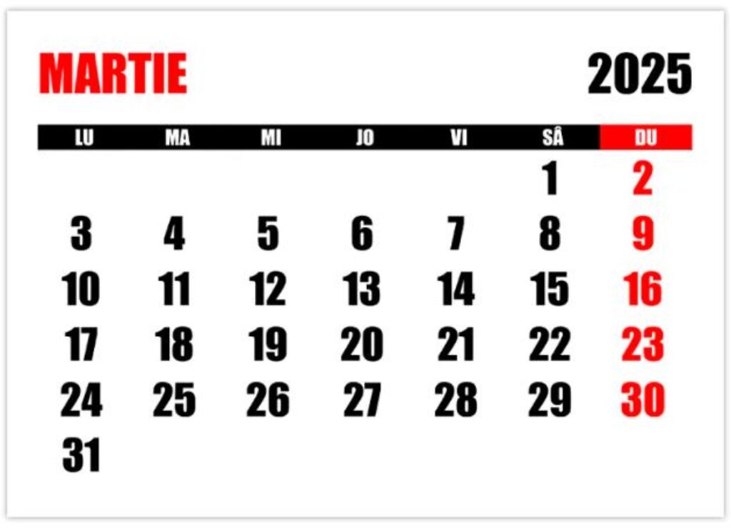 martie 2025